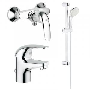 Набор смесителей Grohe Euroeco 123232S - Змішувачі Grohe в магазине Одессы