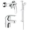 Набор смесителей Grohe Euroeco 123232S - Змішувачі Grohe в магазине Одессы
