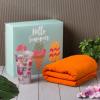 Подарочный набор LoveLife "Летнее настроение": плед 150*130см + стакан