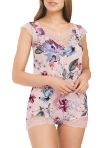 Пижама-комбинезон с кружевом Marc & Andre S9-05SS113 50(XXL) Розовый Marc &amp; Andre S9-05SS11