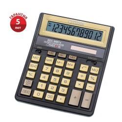CITIZEN КАЛЬКУЛЯТОР SDC 888 12 РАЗР., ЧЕРН/ЗОЛОТО