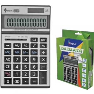 FORPUS КАЛЬКУЛЯТОР НАСТОЛЬНЫЙ, 12-Р., 2-Е ПИТАНИЕ,