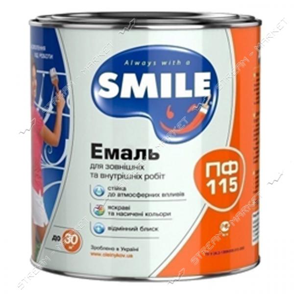 Краска алкидная Smile ПФ-115 2.8кг темно-вишневая