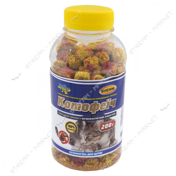 Дуплеты Агромакси Буемм Котофеич с карамелью в ПЭТБ д.в.бродифак 0.0025% 300г