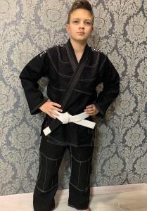 Фото Джиу-джитсу .BJJ Кимоно gi bjj -черное