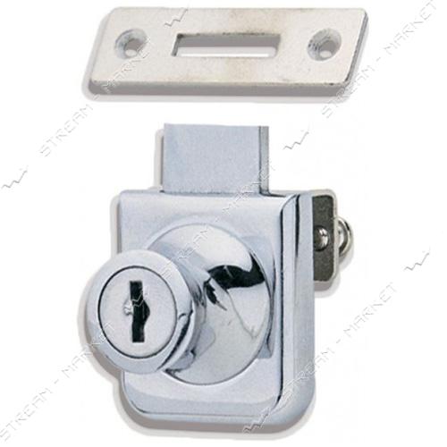 Замок мебельный 407 для стеклянной двери