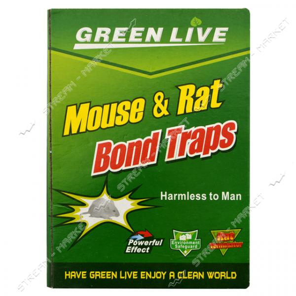 Универсальная клеевая ловушка от грызунов и насекомых картонная книга малая 110х160мм