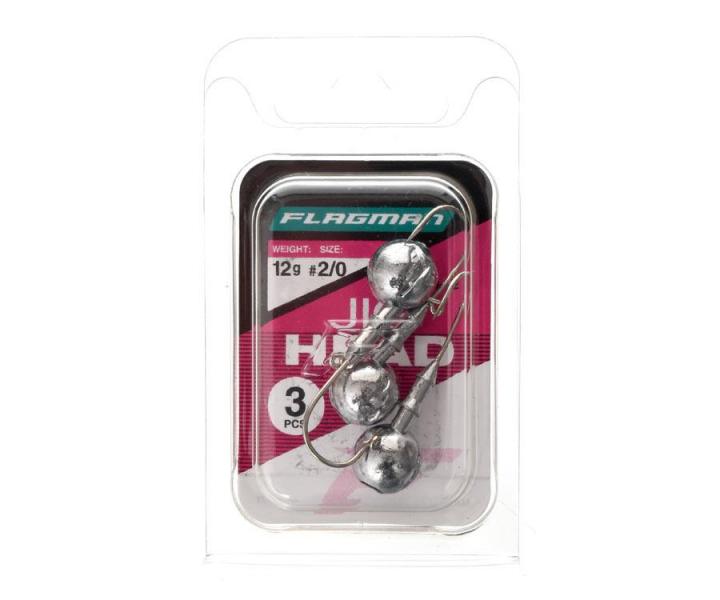 Фото  Джиг-головка Flagman Jig Head №2/0 12г
