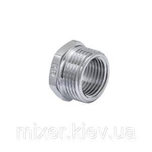 Футорка 1/2"х3/4" (хром) KOER KF.F0608.CHR (KF0134)