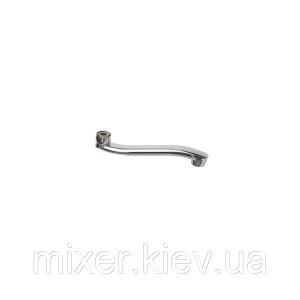 Излив (гусак) изогнутый HAIBA M7218S (18 см) (GU0025)