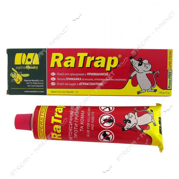 Клей в тубе RaTrap от грызунов с приманкой 135гр Чехия