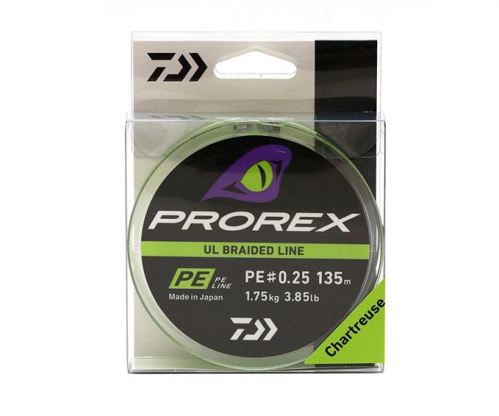 Фото Спиннинги,удочки, Спиннинги, Daiwa Шнур Daiwa Prorex Ul Finesse Braid 135м 0.128мм