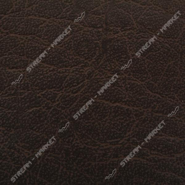 Кожвинил для обивки дверей гладкий 1.4х60м темно-коричневый