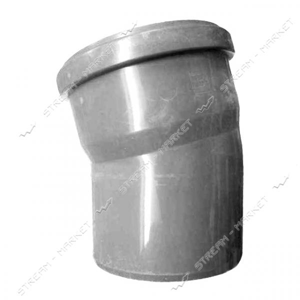 Канализационное колено Европласт внутреннее д.110х20 22.5