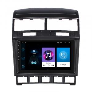 Штатная магнитола 9" Lesko для Volkswagen Touareg I Рестайлинг 2006-2010  1/16Gb/ Wi-Fi Optima Вольксваген
