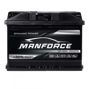 Аккумуляторы для автомобилей / MANFORCE 6СТ - 60Ah 540A