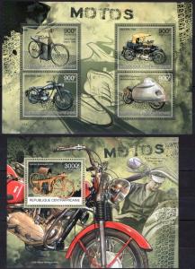 Фото Сувенирные листы centrafricaine2012m