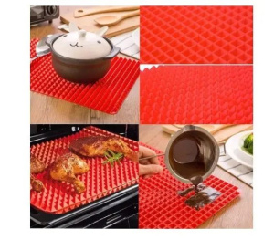 Коврик для выпечки PYRAMID PAN Fat-Reduction Silicone Cooking Mat (16,25х11,5 см, силиконовый)g