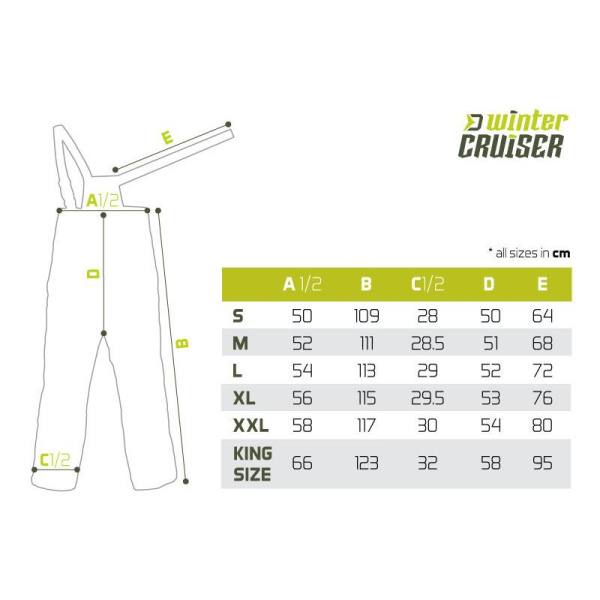 Zdjęcie UBRANIA-OBUWIE, SPODNIE Winter CRUISER 5T size XL