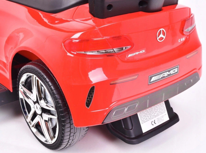 Zdjęcie Zabawki, Dla Niemowlaka MERCEDES C63 AMG samochód jeździk pchacz dźwięki