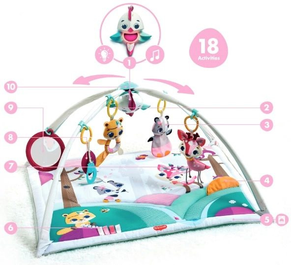 Zdjęcie Zabawki, Dla Niemowlaka TINY LOVE Mata edukacyjna Tiny Love Świat Małej Księżniczki
