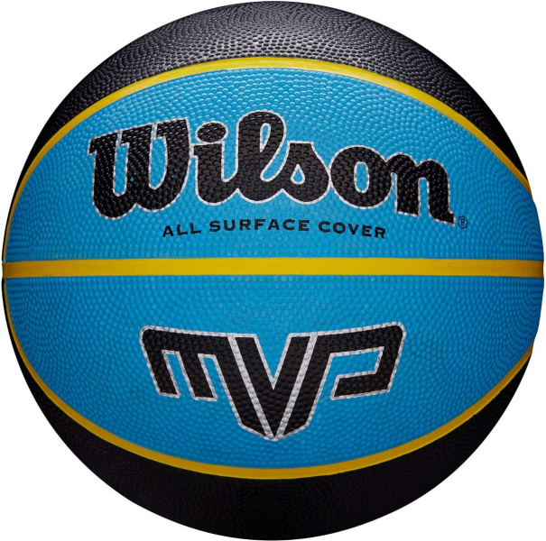 Zdjęcie Sport i Rekreacja, Sporty Drużynowe, Koszykówka WILSON MVP Piłka do koszykówki 7 niebieska