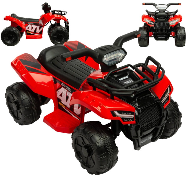 Zdjęcie Zabawki, Edukacyjne MINI RAPTOR QUAD auto pojazd na akumulator 12V