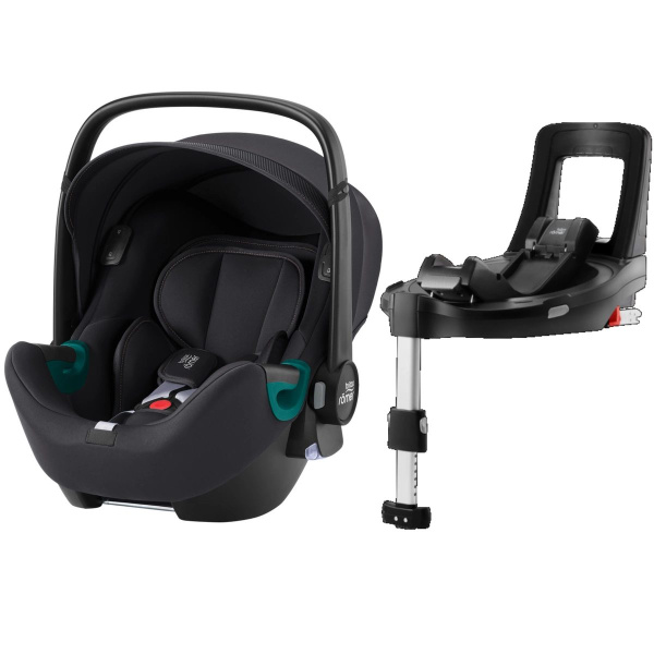 Zdjęcie Foteliki samochodowe Britax Romer Nosidełko BABY-SAFE iSENSE + baza flex