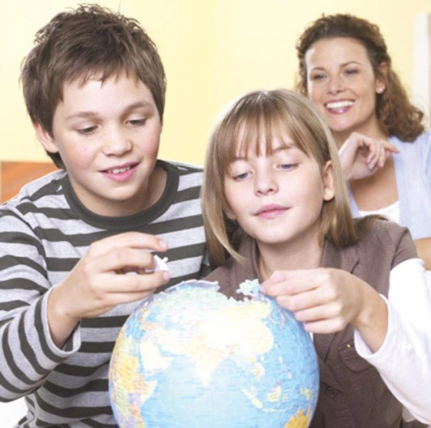 Zdjęcie Zabawki, Edukacyjne RAVENSBURGER Puzzle 3D Kula Dziecinny globus 72 el