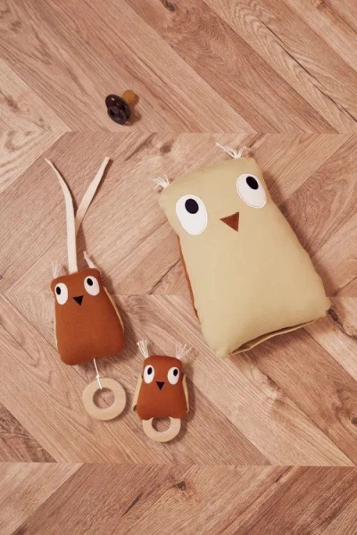 Zdjęcie Marki, Kid's Concept Kid's Concept - Grzechotka sowa EDVIN, rust