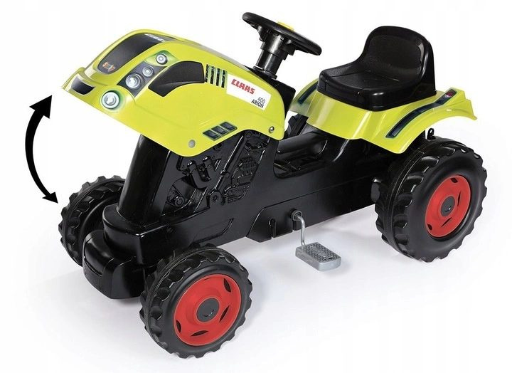 Zdjęcie Zabawki, Samochody i Pojazdy Smoby Traktor Na Pedały Claas z Przyczepką