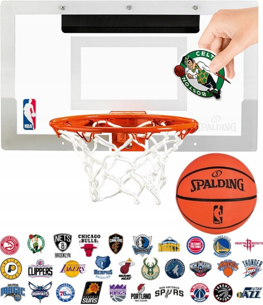 Zdjęcie Sport i Rekreacja, Sporty Drużynowe SPALDING NBA Slam Jam Teams tablica akryl kosz