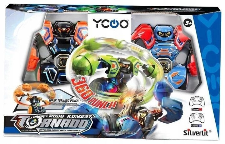 Zdjęcie Zabawki, Zdalnie Sterowane Dumel Silverlit Robo Kombat Tornado Dwa roboty WALCZĄCE