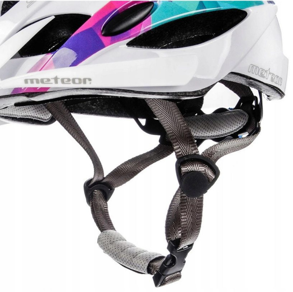 Zdjęcie Sport i Rekreacja, Rowery i Akcesoria METEOR KASK ROWEROWY M 55-58cm IN-MOLD REGULOWANY