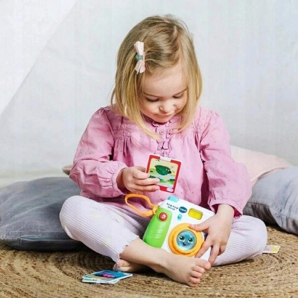 Zdjęcie Zabawki, Edukacyjne VTECH Interaktywny aparacik pstryk dźwięk 61587