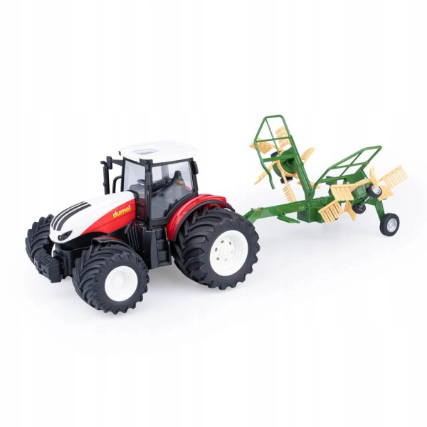 Zdjęcie Zabawki, Edukacyjne DUMEL agro pojazd Traktor RC + zgrabiarka pilot