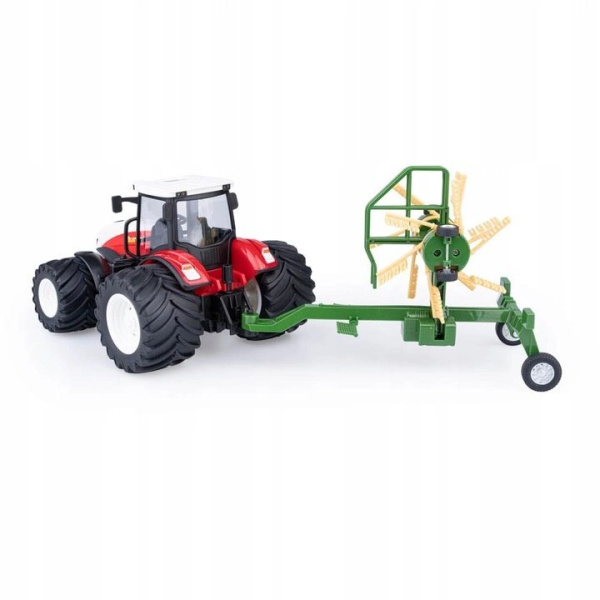 Zdjęcie Zabawki, Edukacyjne DUMEL agro pojazd Traktor RC + zgrabiarka pilot