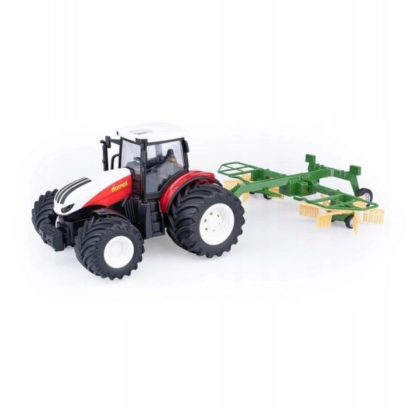 Zdjęcie Zabawki, Edukacyjne DUMEL agro pojazd Traktor RC + zgrabiarka pilot