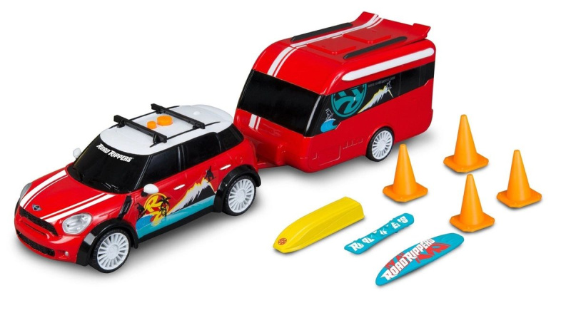 Zdjęcie Zabawki, Samochody i Pojazdy TOY STATE ROAD RIPPERS MINI z PRZYCZEPĄ SAMOCHÓD