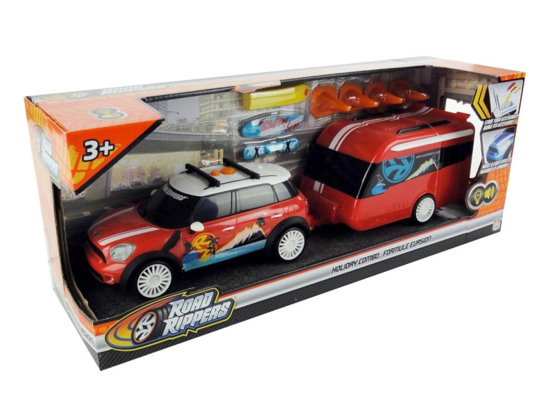 Zdjęcie Zabawki, Samochody i Pojazdy TOY STATE ROAD RIPPERS MINI z PRZYCZEPĄ SAMOCHÓD