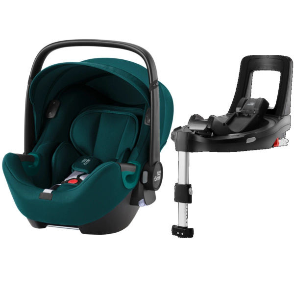Zdjęcie Foteliki samochodowe Britax Romer Nosidełko BABY-SAFE iSENSE + baza flex