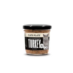 Karma dla Kota Cats Plate Turkey Indyk 100g