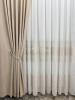 Лляний тюль «Jasmine» зі смужками