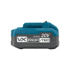  Акумуляторна батарея PROFI-TEC PT2040VX NEW (20 В / 4.0 Аг, високострумова, з індикатором) Акумулятори для акумуляторного інструменту в Черновцах
