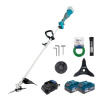 Акумуляторна коса PROFI-TEC PGT9520 POWERLine (2×PT2040VX (4.0 Аг), зарядний пристрій)