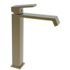 Змішувач для умивальника Haiba GAUDI HIGH BRUSHED GOLD HB9597