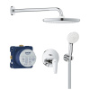 Душова система Grohe BauEdge Tempesta 250 з верхнім душем 250 мм 25290000