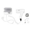  Фен із тримачем Qtap Pohodli 1200 Вт QTF1200ROP White (Pobut) Фени для волосся в Черновцах