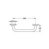  Grohe Essentials Поручень для ванни (1024712430) Тримачі та ручки для ванн в Черновцах