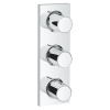GROHE SPA Grohtherm F Комплект верхньої монтажної частини для вентиля на 3 виходи (26880000)